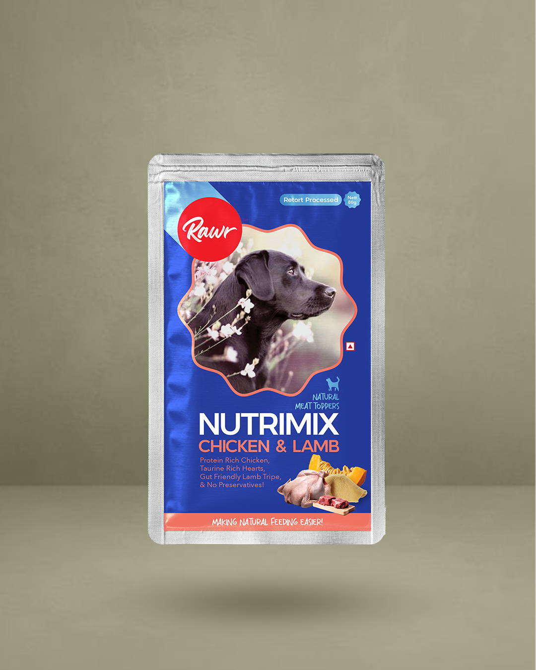 Rawr4Dogs | Nutrimix (Wet) | Meaty Toppers | Chicken & Lamb