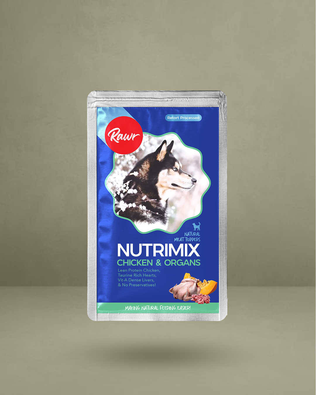 Rawr4Dogs | Nutrimix (Wet) | Meaty Toppers | Chicken & Organs