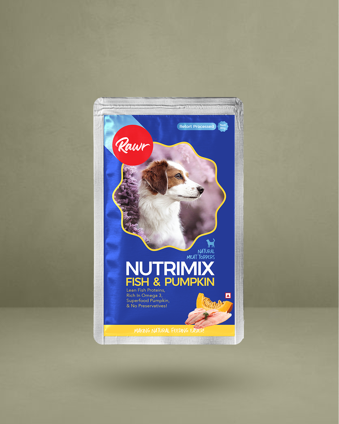 Rawr4Dogs | Nutrimix (Wet) | Meaty Toppers | Fish & Pumpkin