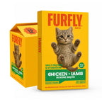 FurFly Cats | Chicken + Lamb in Bone Broth Cat Wet Food - 80g