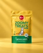 Rawr4Dogs | Zoomy Treats | Freeze-Dried Chicken Livers | 45 GMS