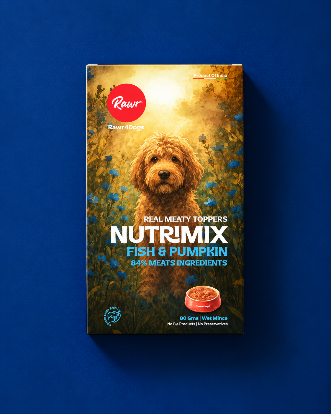 Rawr4Dogs | Nutrimix (Wet) | Meaty Toppers | Fish & Pumpkin