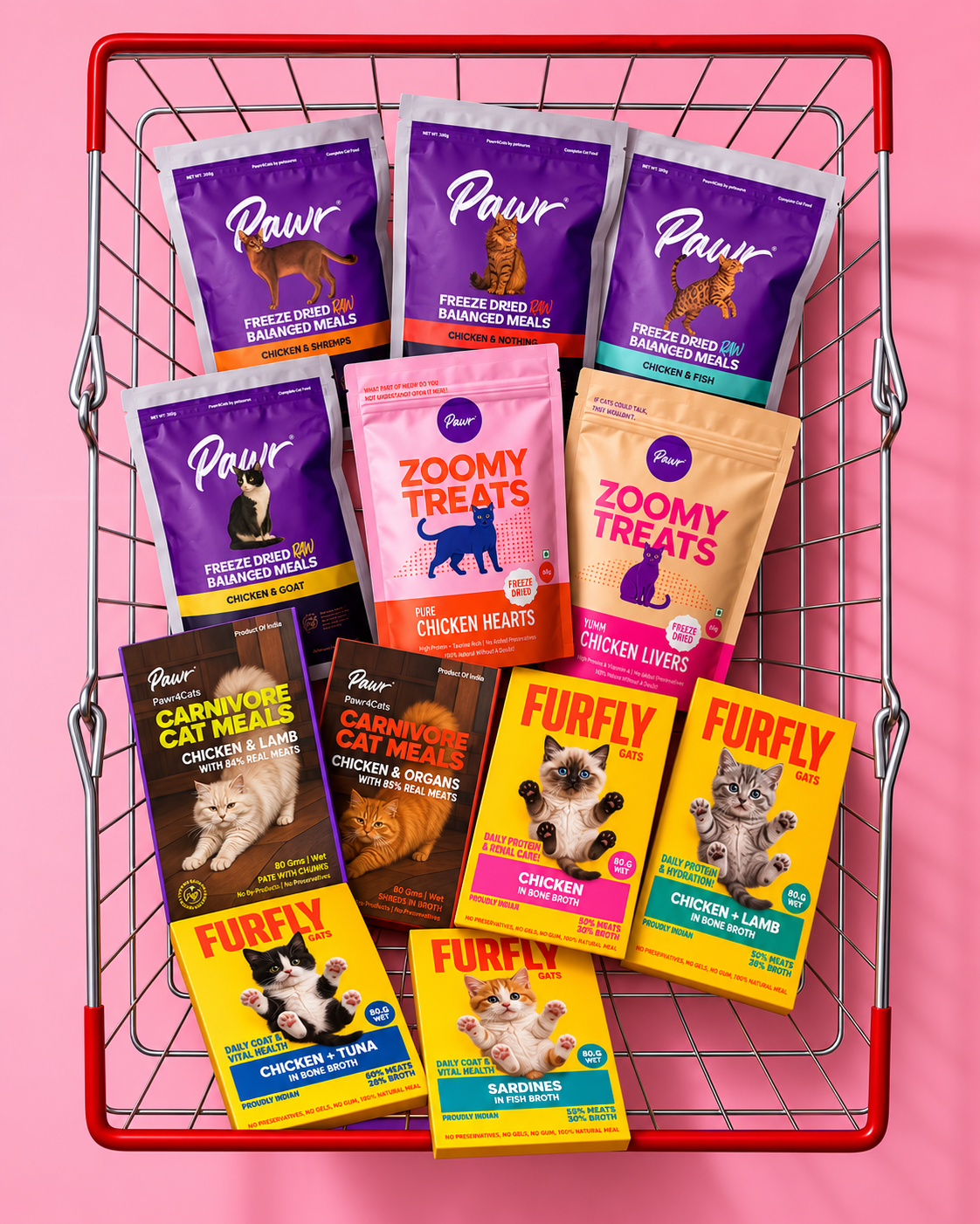 All Cats Trial Combo | 12 Products