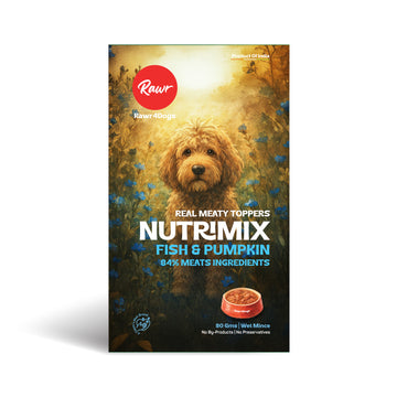 Rawr4Dogs | Nutrimix (Wet) | Meaty Toppers | Fish & Pumpkin