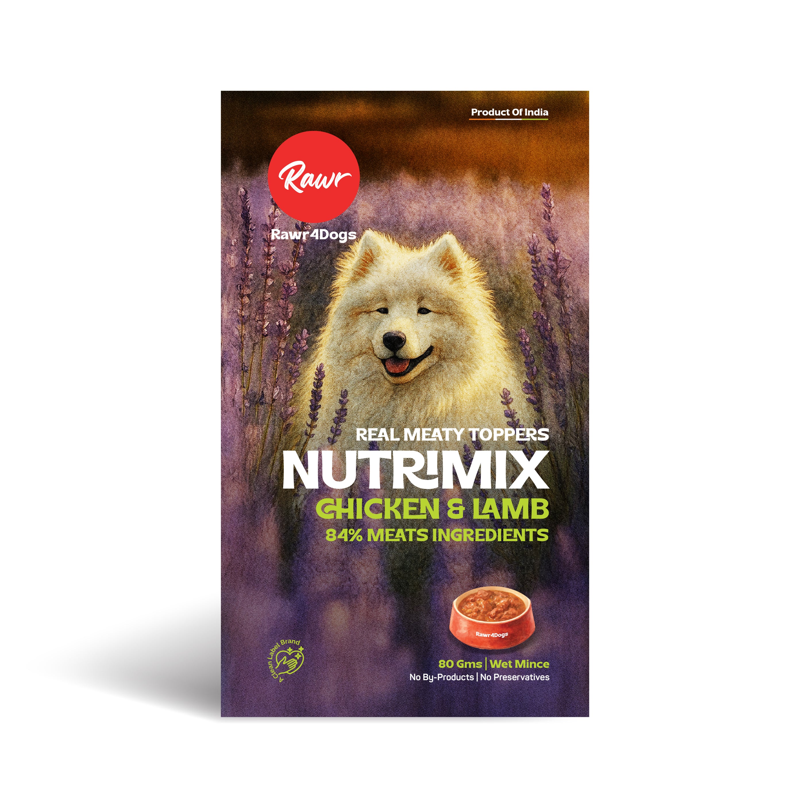 Rawr4Dogs | Nutrimix (Wet) | Meaty Toppers | Chicken & Lamb