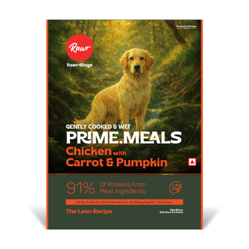 Rawr4Dogs | FreshMeals | Gentle Cooked Wet Meals | Chicken, Pumpkin, Carrot
