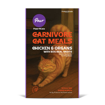 Pawr4Cats | FreshMeals | Chicken, Organs & Pumpkins