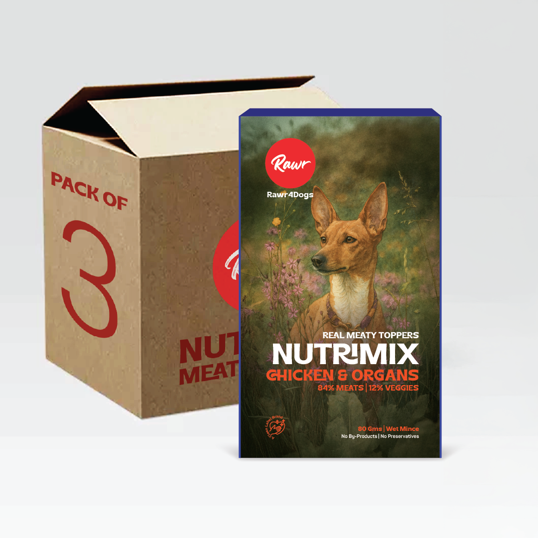 Rawr4Dogs | Nutrimix (Wet) | Meaty Toppers | Chicken & Organs