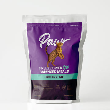 Pawr4Cats | Freeze-Dried Meals | Chicken & Fish