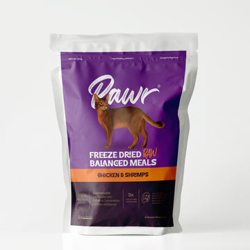 Pawr4Cats | Freeze-Dried Meals | Chicken & Shrimps