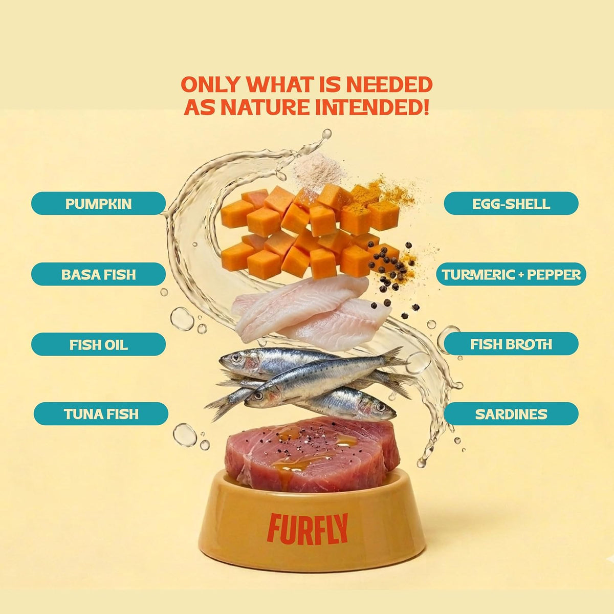FurFly Cats | Sardine in Ocean Fish Broth Cat Wet Food | 80 gms